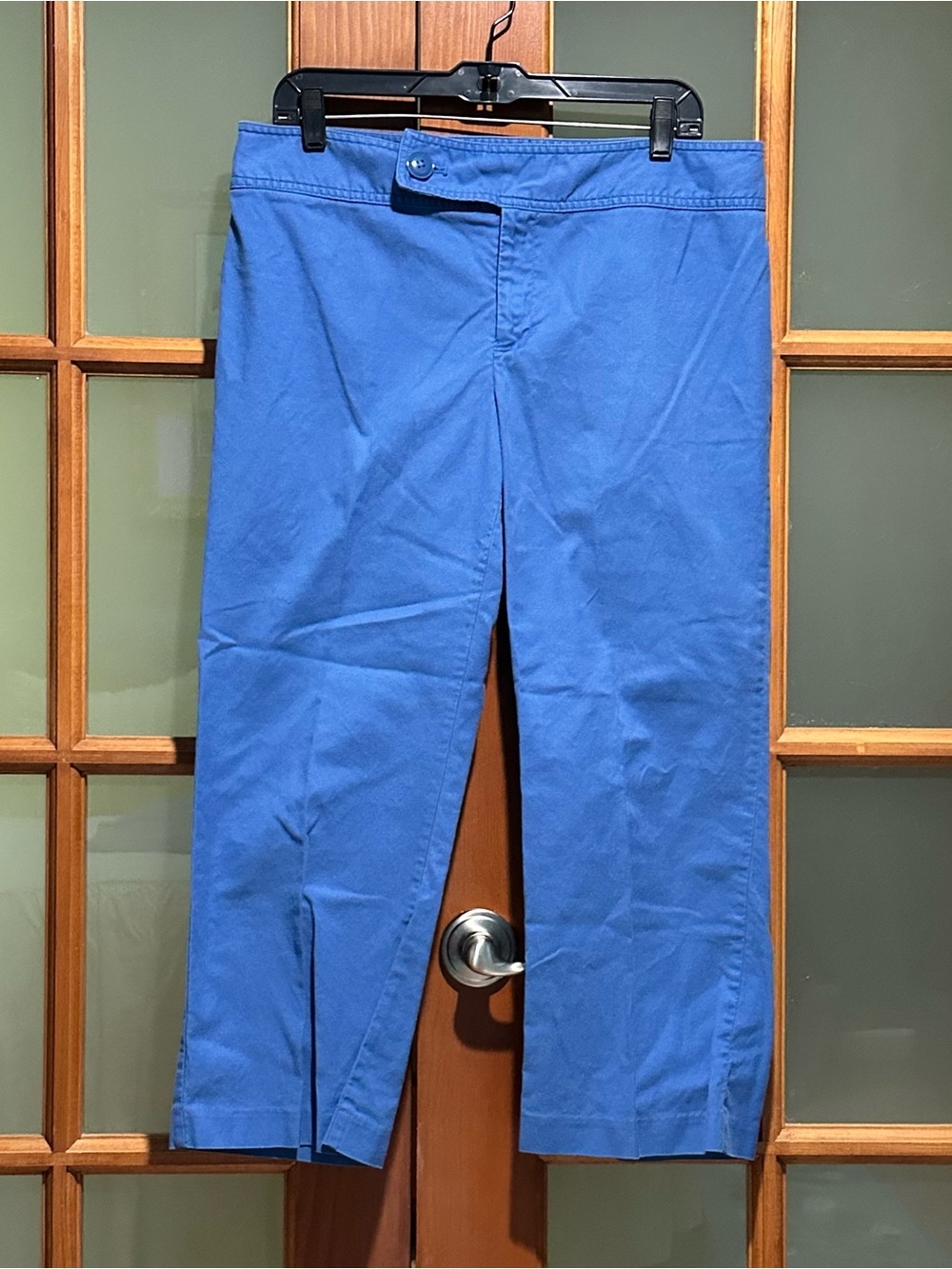 Casual Corner Women’s Bright Blue Capris (Sz. 14)